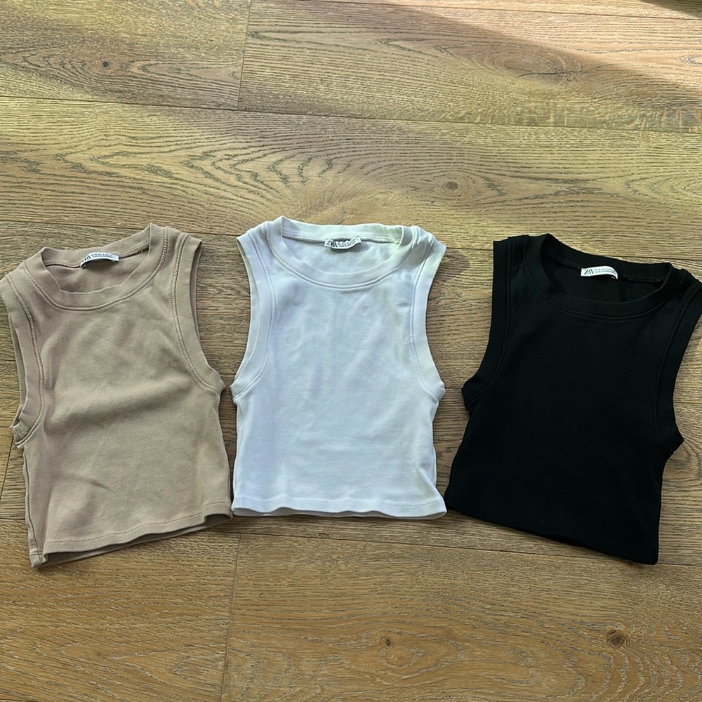 Zara tank tops